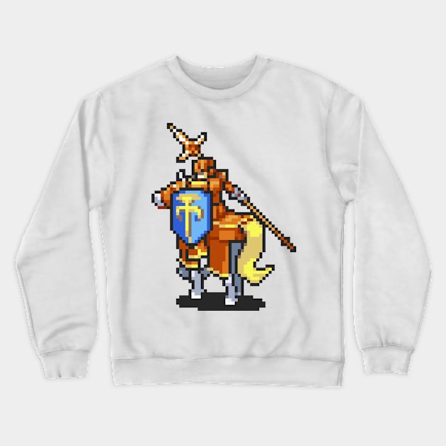 Paladin Fighting Sprite Crewneck Sweatshirt by SpriteGuy95